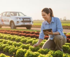 Arriendo de camionetas agrícolas - mujer campo
